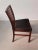 Restored Mahogany Dining Chairs with Horse Hair Upholstery, Customizable Reupholstery, 1950s, Set of 8 For Sale - Image 9 of 11