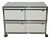 Low Cabinet on Casters attributed to Fritz Haller & Paul Schärer for Usm Haller, 1960s For Sale