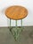Mid-Century Modern Industrial Green Workshop Stool, 1960s For Sale - Image 3 of 13
