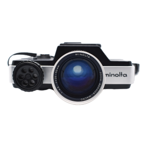 Vintage 1970s Minolta 110 Zoom SLR Film Camera
