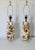 Gorgeous Sea Shell Encrusted Pair Lamps on Lucite Stands For Sale In Miami - Image 6 of 7