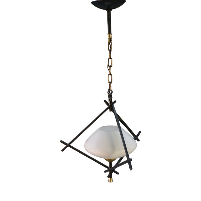 Vintage Pendant Light, 1960s For Sale