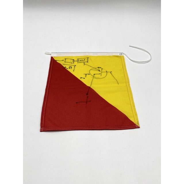 Klaus Vom Bruch, Cargo Cult: Mann über Bord Flag Artwork, 1995, Fabric For Sale - Image 13 of 16