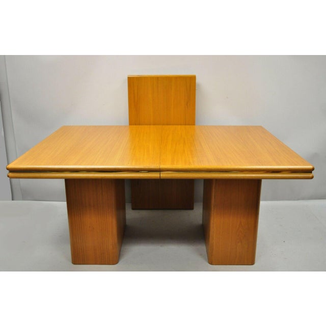 20th Century Danish Modern Sannemann Teak Double Pedestal ...
