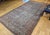 Persian 19th Century Persian Farahan Gallery Rug, Hand-Knotted Wool, Allover Herati Pattern, Navy & Pistachio Green, 7x13 For Sale - Image 3 of 14
