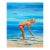 Late 20th Century "Lady on the Beach" Fine Art Print by artist Roy Pellus For Sale