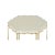 Beautifully crafted of Capiz shell and a gold finished metal base in the shape of a lotus, the Lotus Flower Side Table is...