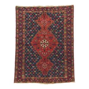 Antique Persian Bakhtiari Rug - 05'05 x 07'01