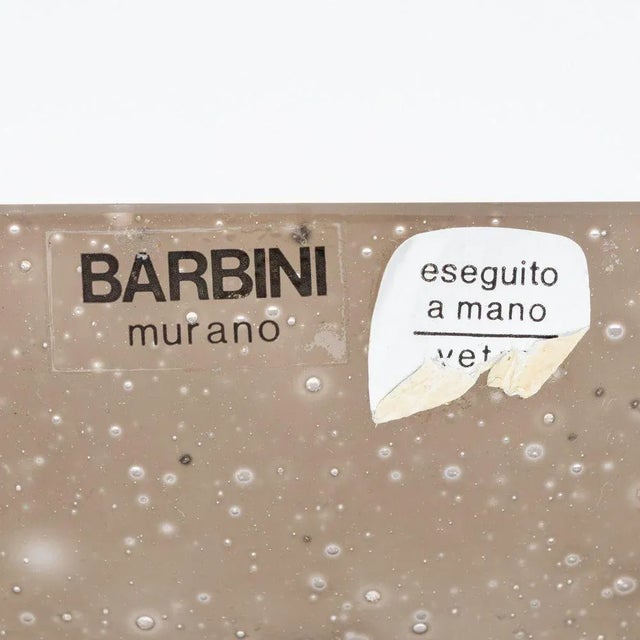 Barbini Murano "Moon Crater" Glass Bowls, 3 For Sale - Image 11 of 11