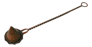Arts and Crafts Candle Snuffer in Copper, 1890s