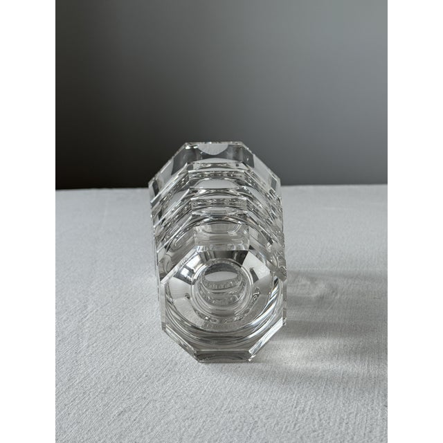 Vintage Art Deco Vase by Josef Hoffmann for Ludwig Moser Bohemia, 1920s For Sale - Image 6 of 9
