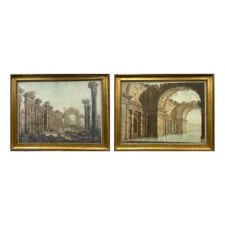 Jean T. Prestel, Figurative Scenes, 1700s-1800s, Engravings, Set of 2 For Sale