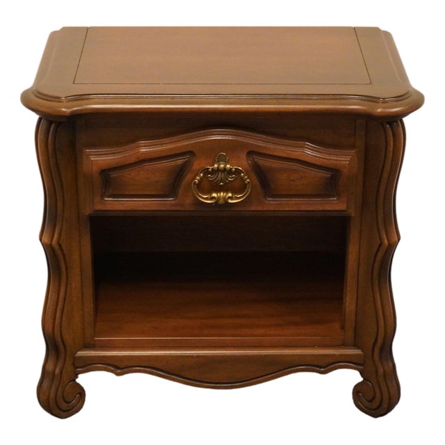 Stanley Furniture Country French 26" Open Cabinet Nightstand 995-80 For Sale
