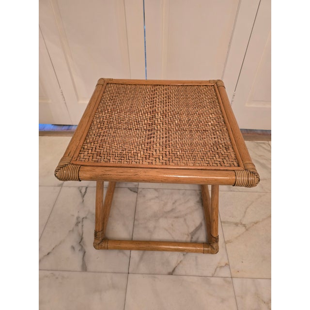 1970s 1970s Vintage Mid Century Modern Hollywood Glamour X Table For Sale - Image 5 of 8