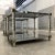Metal Modern Chrome Brass & Tiered Glass End Tables Manner of Mastercraft For Sale - Image 7 of 13