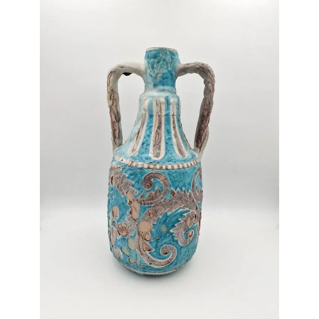 Ceramic Vase by CAS Vietri, 1950s For Sale - Image 8 of 8