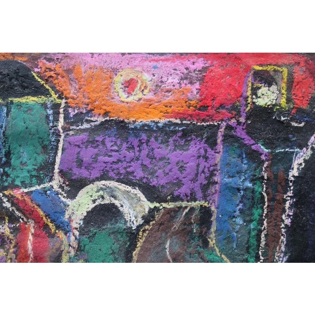 Georgs Barkans, The Vision of St. John, Pastel on Paper For Sale - Image 6 of 7