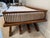 Mid-Century Modern 1980s Vintage Wood Daybed With Cushion For Sale - Image 3 of 6