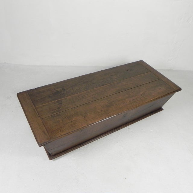 Antique Oak Chest, 1800s For Sale - Image 14 of 18