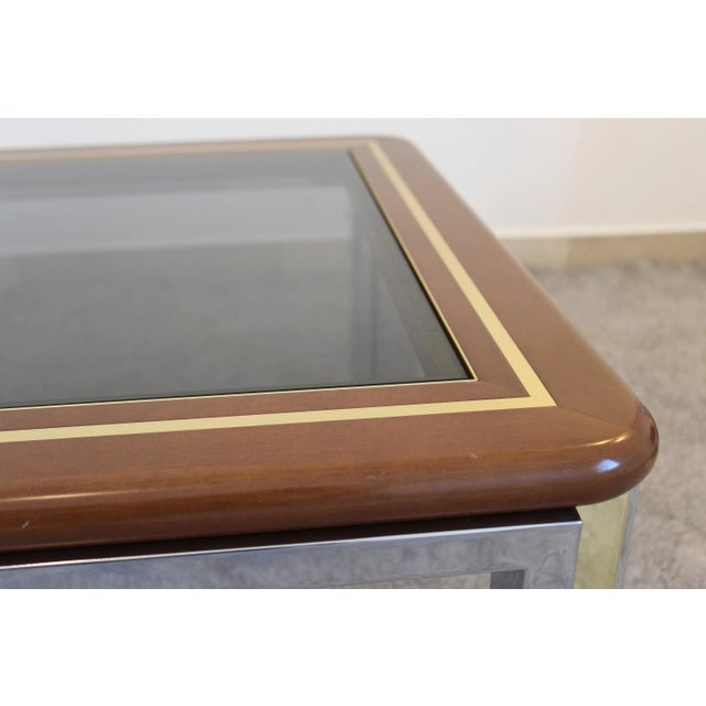 1970s Smoked Glass Coffee Table, 1970s For Sale - Image 5 of 11