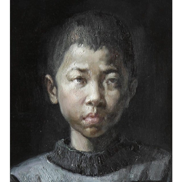 Wei Yi 魏艺, Zhou Shoujun from Childhood, Larger Than Life, 2010, Oil on Canvas For Sale - Image 3 of 7