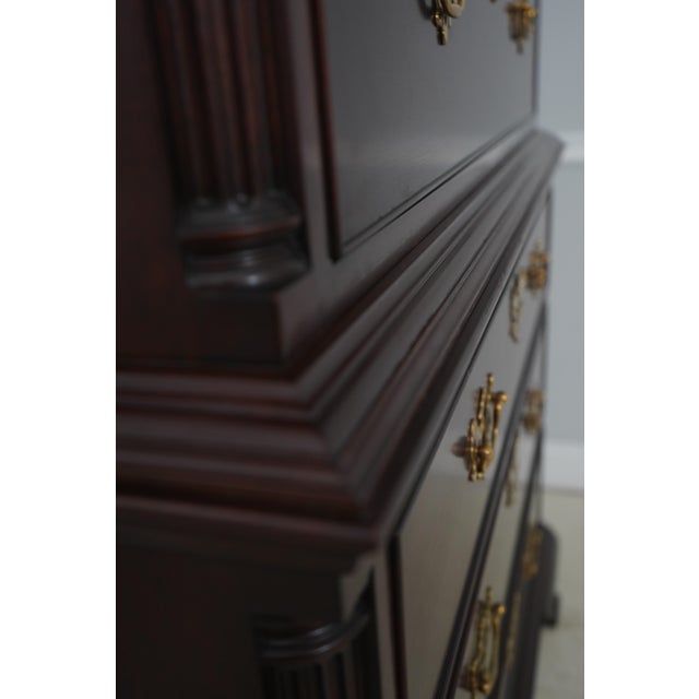 Kindel National Trust Mahogany Chest on Chest For Sale - Image 13 of 16