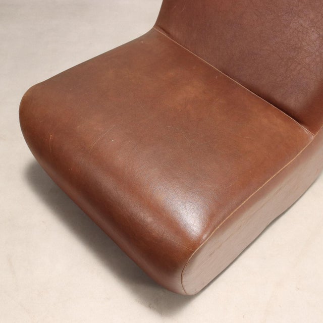 Textile Vintage Modular Armchairs in Leatherette, Italy, 1970s, Set of 4 For Sale - Image 7 of 11