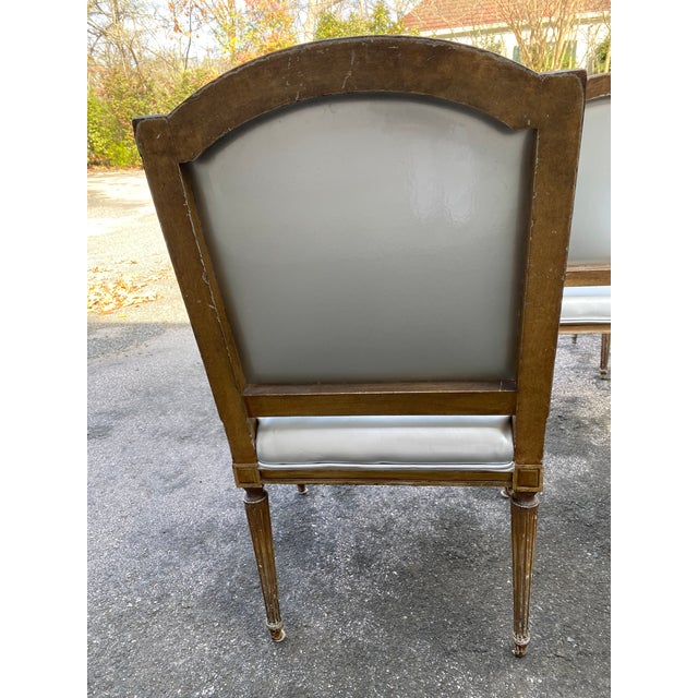 Late 19th Century Set of 6 Louis XVI Dining Chairs For Sale In Raleigh - Image 6 of 17