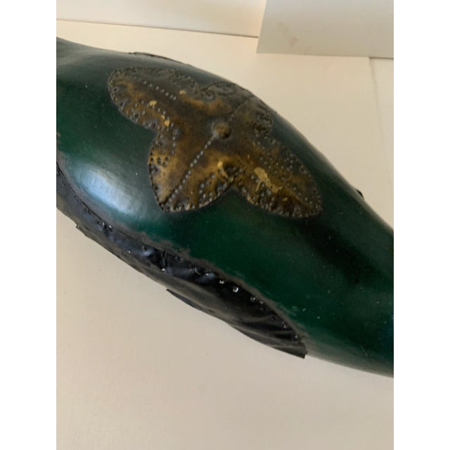 Wood 1960s Folk Art Goose Carving For Sale - Image 7 of 11