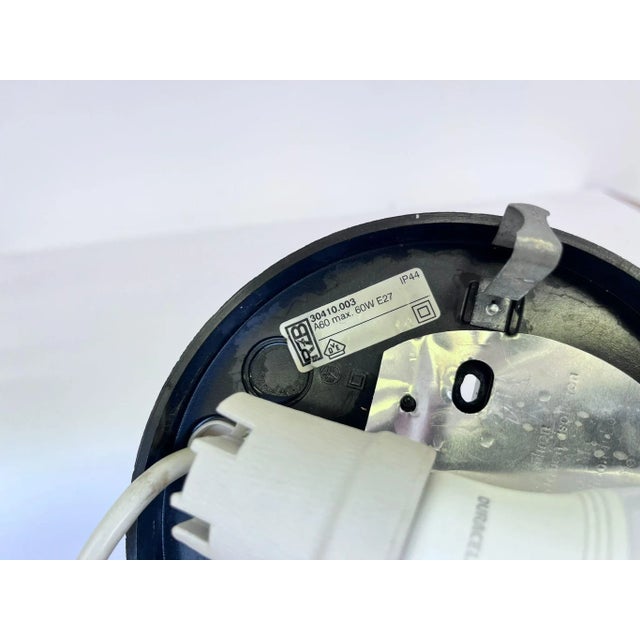 Glass Mid-Century Flush Mount from RZB Leuchten, Germany, 1970s For Sale - Image 7 of 8