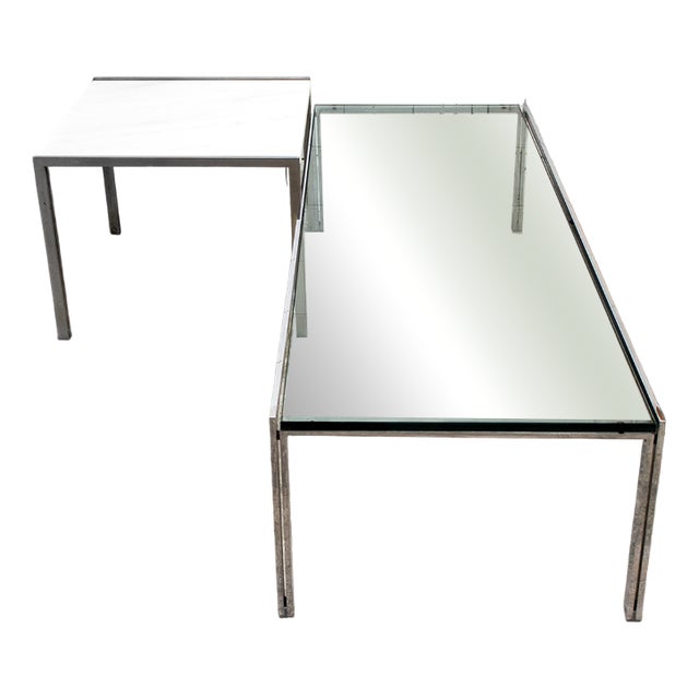 Luar Coffee Tables by Ross Littell for Icf De Padova, 1970s, Set of 2 For Sale