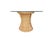 Vintage Sculptural Organic Modern Wicker Dining Set With 4 Barrel Chairs For Sale - Image 9 of 17