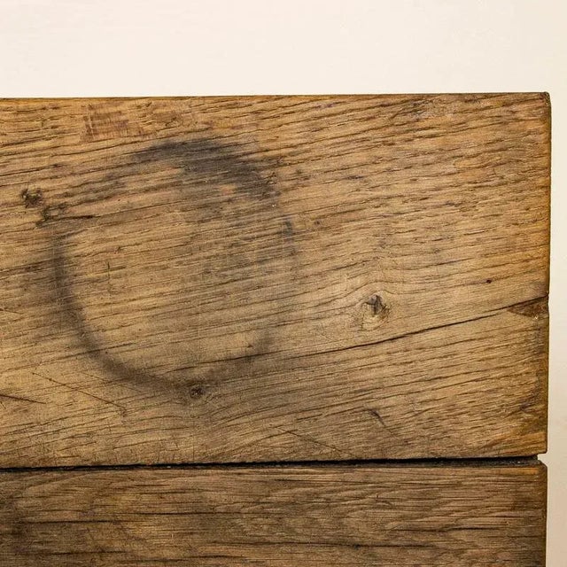 Early 20th Century Iron Base Work Table For Sale - Image 10 of 11