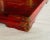 Red 19th Century Chinese Elmwood Red Lacquer Tea Tray For Sale - Image 8 of 12