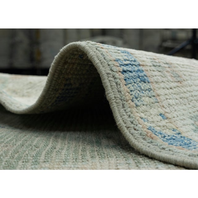 Textile Turkish Oushak Rug 2'10" x 5'5" #17825 For Sale - Image 7 of 8
