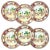 Vintage Famille Rose Mandarin Chinoiserie Porcelain Dinnerware Service for 12 - Set of 82 pcs For Sale - Image 4 of 16