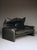 Cassina Two Seater Maralunga Sofa in Black Leather from Cassina, 1970s For Sale - Image 4 of 18