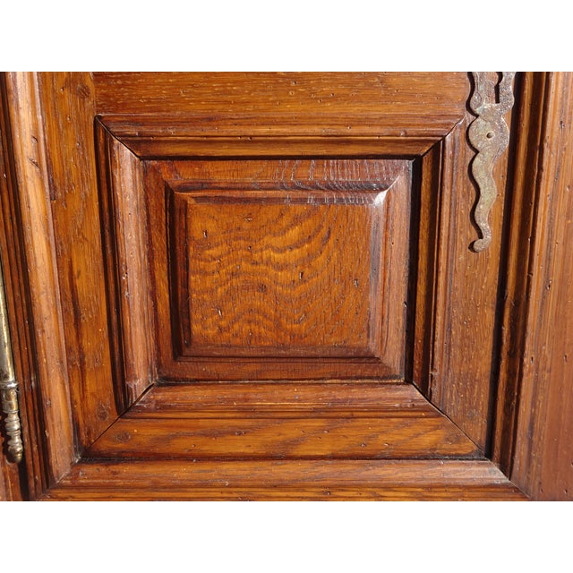 Vintage High Sideboard in Oak, 1960s For Sale - Image 14 of 18