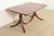 Baker Furniture Company Baker Furniture Style Georgian Mahogany Double Pedestal Extension Dining Table, Newly Refinished For Sale - Image 4 of 18