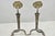 Antique French Art Nouveau Hand Hammered Wrought Iron & Bronze Andirons - A Pair For Sale - Image 11 of 15