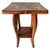Wood Antique Art and Crafts Hand-Carved Side Table from Liberty & Co, 1910s For Sale - Image 7 of 7