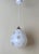 Swedish Milk Glass Pendant with Floral Motif and Brass in the style of Harald Notini, 1960s For Sale - Image 10 of 18