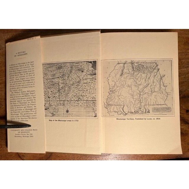 Vintage History of Mississippi Books - 2 Volume Set - First Edition For Sale In Philadelphia - Image 6 of 10