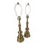 Stiffel Brass Baluster Table Lamps - Hollywood Regency - MCM - A Pair For Sale