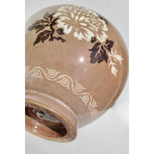 Korean Celadon Jar Circa 1900s For Sale - Image 4 of 9