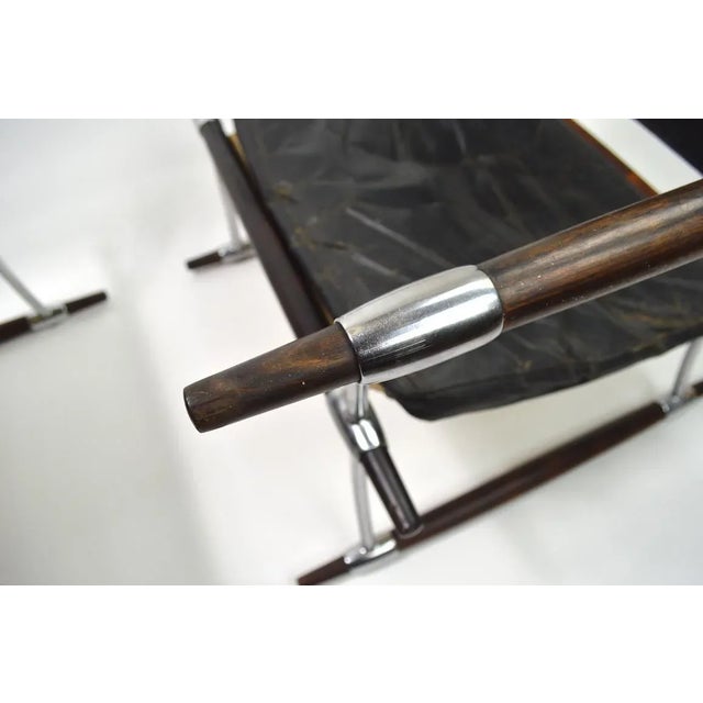 Mid 20th Century Quistgaard for Dansk Safari Lounge Chairs - a Pair For Sale - Image 5 of 13