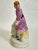 Vintage Hand Painted Porcelain Victorian Couple Figurine Made in Japan For Sale - Image 4 of 7