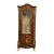 Grand French Louis XV Vitrine Cabinet – Ornate Solid Wood Display Case With Gilded Details For Sale