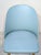 Animal Skin Vintage Blue Leather Armchair, 1950s For Sale - Image 7 of 14