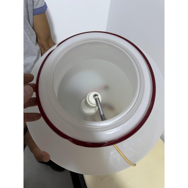 Large Murano Glass Table Lamp, 1970s For Sale - Image 3 of 14
